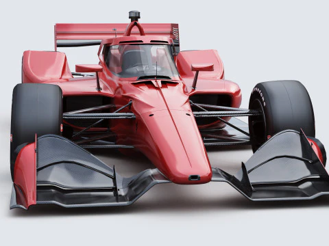 Indycar Road version Template to livery 2025 3D Model