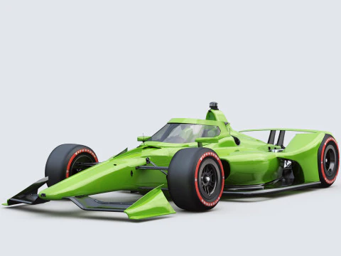 Modello Indycar versione Ovale per la livrea 2025 Modello 3D
