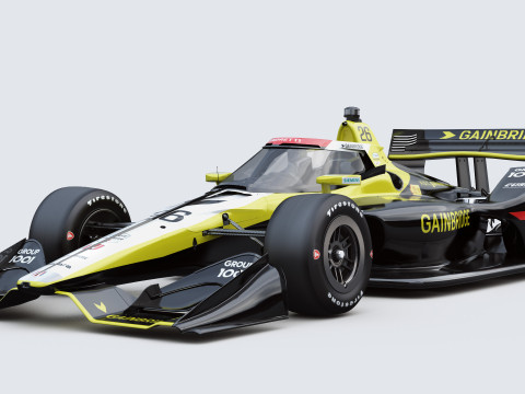 Indycar Road version Colton Herta 26 2025 3D Модель