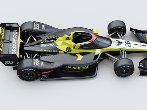 Indycar Road version Colton Herta 26 2025 3D Модель