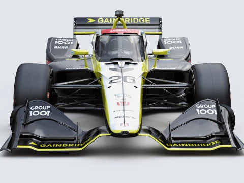 Indycar Road version Colton Herta 26 2025 3D Model