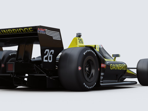 Indycar Road version Colton Herta 26 2025 3D Модель