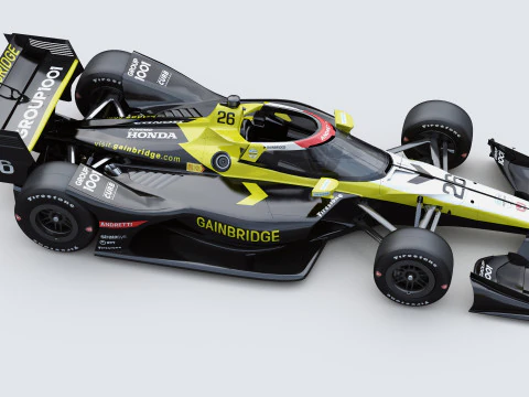 Indycar Road version Colton Herta 26 2025 3D Model