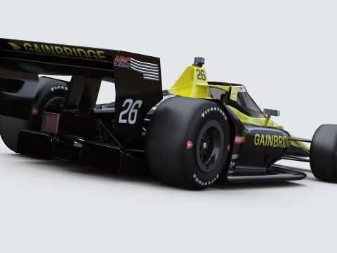 Indycar Road version Colton Herta 26 2025 3D Модель