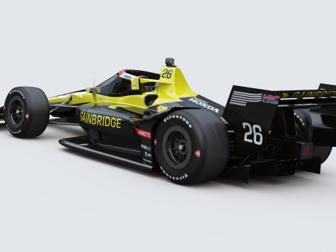 Indycar Road version Colton Herta 26 2025 3D Модель