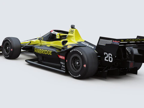 Indycar Road version Colton Herta 26 2025 3D Model