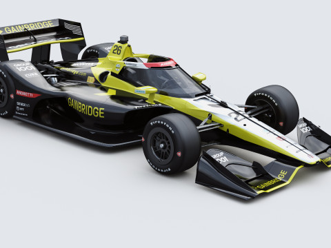 Indycar Road version Colton Herta 26 2025 3D Модель