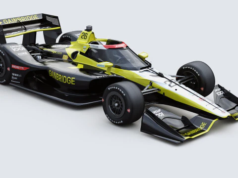 Indycar Road version Colton Herta 26 2025 3D Model