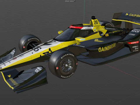 Indycar Road version Colton Herta 26 2025 3D Модель