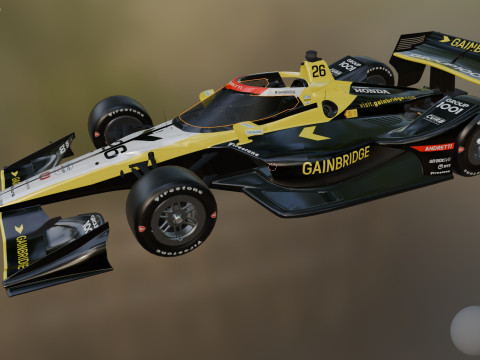 Indycar Road version Colton Herta 26 2025 3D Модель