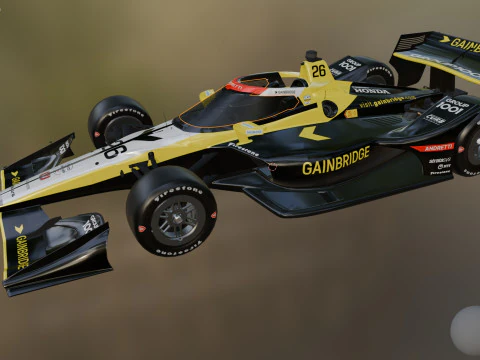 Indycar Road version Colton Herta 26 2025 3D Model