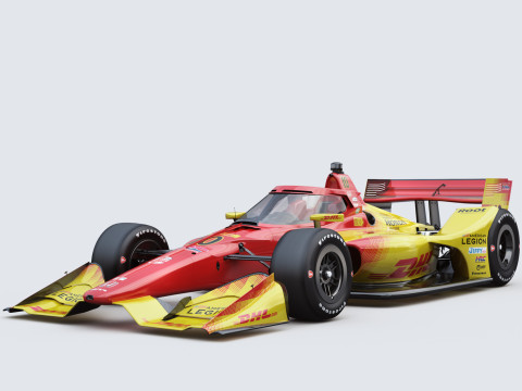 Indycar Road version Alex Palow 10 2025 3D Модель