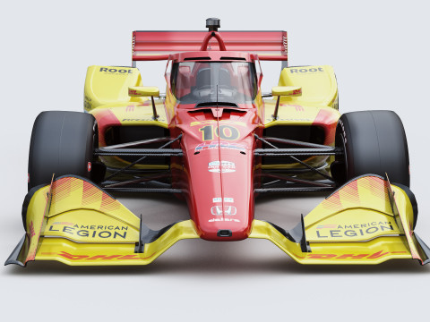 Indycar Road version Alex Palow 10 2025 3D Model