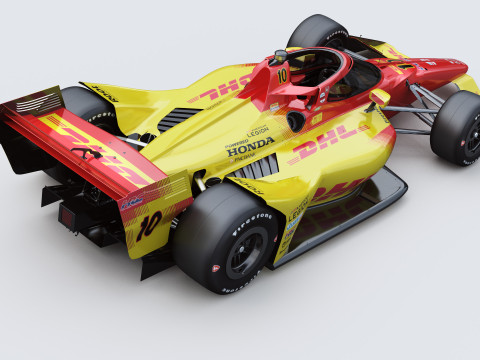 Indycar Road version Alex Palow 10 2025 3D Model