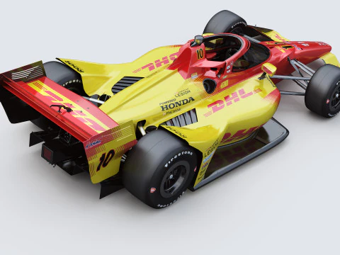 Indycar Road version Alex Palow 10 2025 3D Model