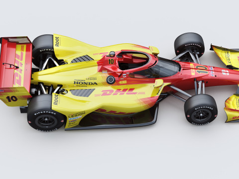 Indycar Road version Alex Palow 10 2025 3D Model