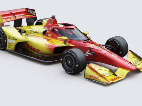 Indycar Road version Alex Palow 10 2025 3D Model