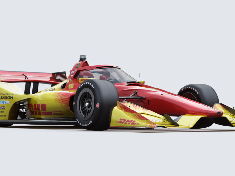 Indycar Road version Alex Palow 10 2025 3D Model