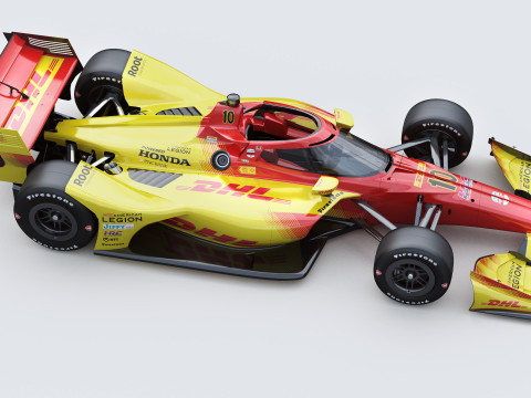 Indycar Road version Alex Palow 10 2025 3D Model