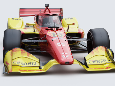 Indycar Road version Alex Palow 10 2025 3D Model