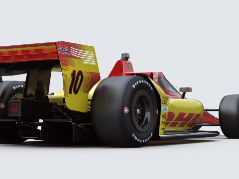 Indycar Road version Alex Palow 10 2025 3D Model