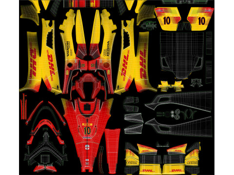 Indycar Road version Alex Palow 10 2025 3D Model