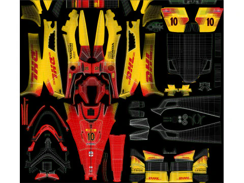 Indycar Road version Alex Palow 10 2025 3D Model