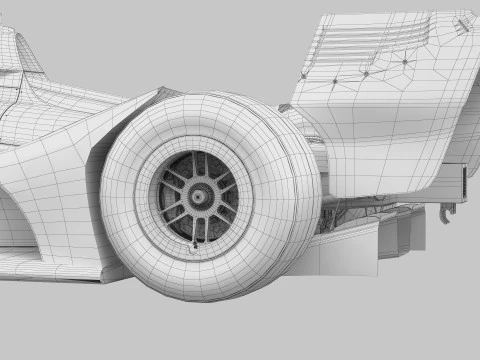 Indycar Road version Alex Palow 10 2025 3D Model