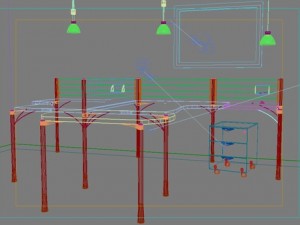 office cone Modelo 3D