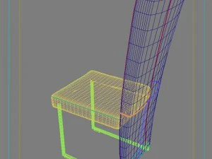 chair rolf benz 3D Model