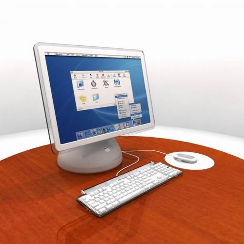 imac computer 3D Model .c4d .max .obj .3ds .fbx .stl .blend 