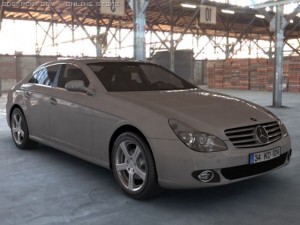 Mercedes CLS500 3D Model