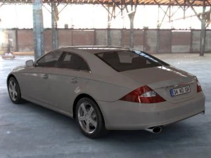 Mercedes CLS500 3D Model