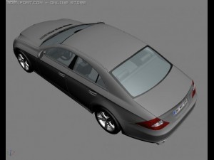 Mercedes CLS500 Modelo 3D