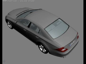 Mercedes CLS500 3D Model