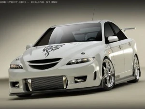Mazda 6 mps tuning 3D Model