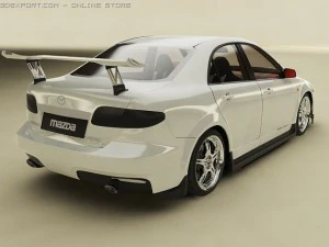 Mazda 6 mps tuning 3D Model