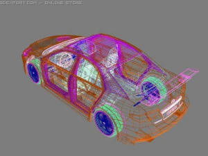 Mazda 6 mps tuning 3D Model