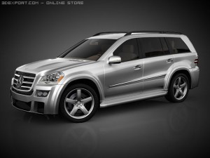 Mercedes gl tuning 3D Model