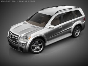 Mercedes gl tuning Modello 3D