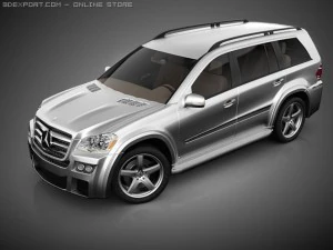 Mercedes gl tuning 3D Model