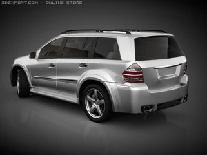 Mercedes gl tuning 3D Model