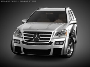 Mercedes gl tuning Modello 3D
