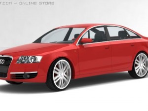 Audi a6 3Dモデル