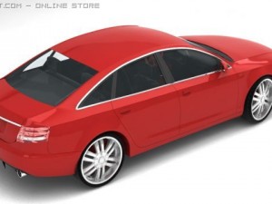 Audi a6 3Dモデル