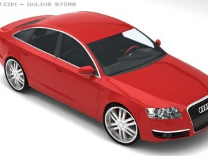 Audi a6 3Dモデル