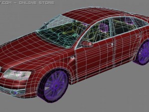 Audi a6 3Dモデル