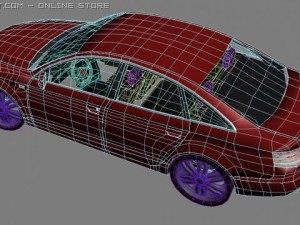 Audi a6 3Dモデル