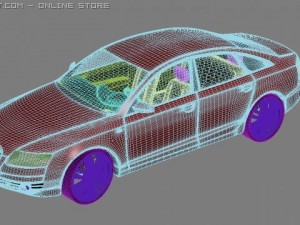 Audi a6 3Dモデル