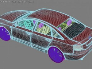 Audi a6 3Dモデル